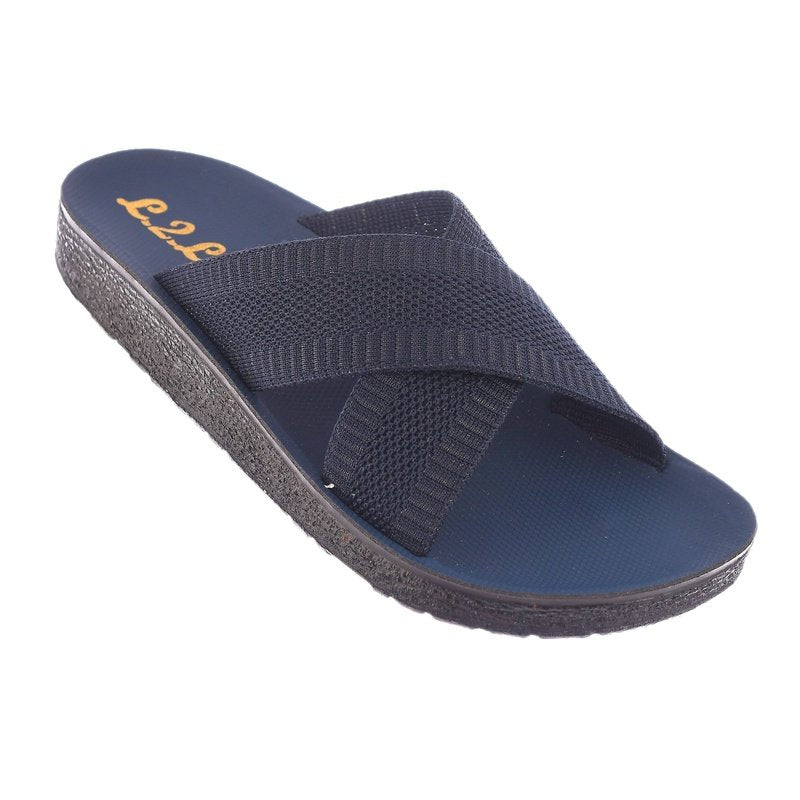 Blue criss-cross sliders